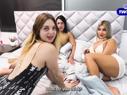 Přítelkyně mi nadělí čtveřici s dvěma Colombiankami