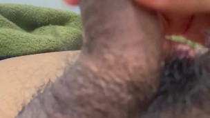 Showing the cock