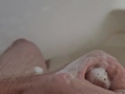 Soapy mess orgasm 12/16
