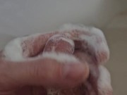 Soapy mess orgasm 4/16