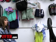 Shoplyfter - Shy Beautiful Babe Spreads Her Long Legs Wide For Cavity Search In The Security's Office 4/16