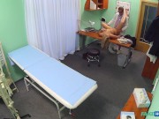 Fake Hospital - Horny blonde gets slammed hard and fast on the doctors surgery desk 8/16