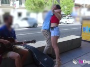 Another PUBLIC PICK UP by Sandra! Who wants to nail this mature hottie? 2/16