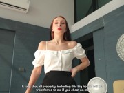 Honey, this is Our Maid and She's Gonna Serve Your Dick. Cheating on My Wife in Front of Her 16/16