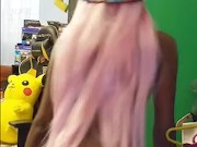 Hot Ebony LadyKaiyo twerks and bounces ass to glorilla rapper music 10/16