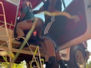 Stop Back Roading And Fuck Me - Outdoor Public Sex Almost Caught 2/16