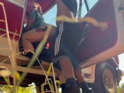 Stop Back Roading And Fuck Me - Outdoor Public Sex Almost Caught 3/16