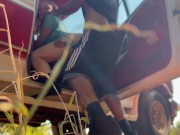 Stop Back Roading And Fuck Me - Outdoor Public Sex Almost Caught 8/16