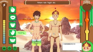 Game: Friends Camp part 2, episode 16 - Blowjob for Taiga (Russian voiceover)
