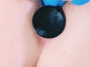 Self pleasure! Girl masterbation! Big dildo! Vibrator! Multiple orgasms! 12/16