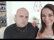 Sexy Wife Francys Belle Swallows Stranger's Cum 3/16