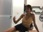 Horny stepsister eagerly asks to suck her stepbrother's cock - TUflacasex 4/16