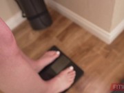 Slim and Mature Model Ashley Tee Auditions For Fitness Clothes Modelling And Fucks Agent 7/16