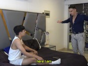 I SUCK MY GIRLFRIEND'S STEPBROTHER'S COCK 2/16