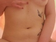 Fucking myself in the shower 🙈 12/16