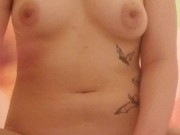 Fucking myself in the shower 🙈 3/16