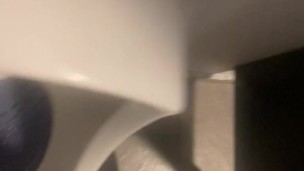 Me vengo en baño público