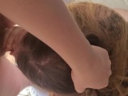 Teen comes begging for rough fuck and cum on ass 2/16