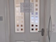 What happens in the nudist lounge stays in the nudist lounge.. 1/16