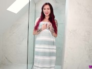 Eva Ray Dildo Play After A Warm Bath 1/16