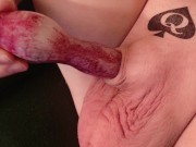 Foreskin Docking Fetish - Dildo Docking BBC Cuckold 15/16