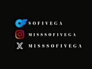 Sofi vega does a sexy try on mesh clothes 1/16