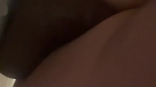 I love my black dildo