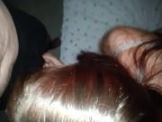 Her Blowjob and First Deepthroat 1/16