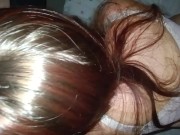 Her Blowjob and First Deepthroat 3/16