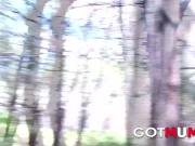 Lets Fuck Outside - Rachel Woods a Perfect Boobs Peach is Jerked in Face Intensely by fresh Cock. 1/16