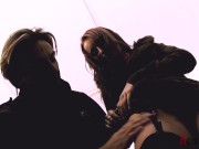 Aces of Porn - CLAUDIA a Big Knockers Brown Hair Girl is DPed Hard by a Man. 3/16