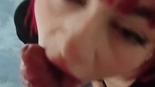 my stepbrother up with his cock in my mouth