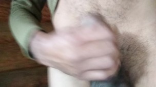 No one at home secret handjob.