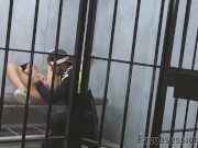 Horny and dirty police with monster cock fucking extreme rough with the sexiest latina prisoner 6/16