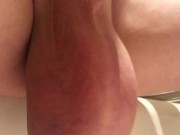 Saline Balls Large Scotum Play 6/16