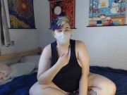 Wanna see my giant tits? Beat me at strip Rock Paper Scissors 1/16