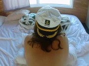 MILF gets in the ass aboard a house boat!! 8/16