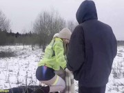 my girlfriend gets deep fucked in public 2/16