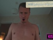 S2E4: Hot Step mom invites step son in share bed and rides on cock in cowgirl while he rest 2/16