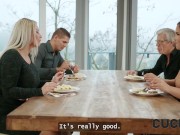 CUCK4K. The Best Cuckold XXX Compilation. Hot sex with Hazel Moore, Sofia Lee and Lexi Luv 1/16