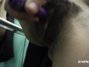 Ersties - Hot Brunette Gets Off In a Public Space 16/16