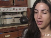 Ersties - Hot Brunette Gets Off In a Public Space 6/16