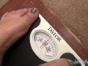 Chubby Lass Becki Butterfly Bends Over 1/16