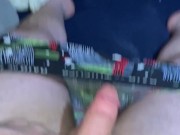 Throbbing my cock ,no hands. 8/16