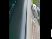 Wild UBER ride home ended with blowjob 12/16