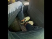 Wild UBER ride home ended with blowjob 3/16