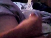 In bed with my stepsister, she's finally brave enough to touch my hungry cock. 3/16