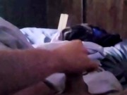 In bed with my stepsister, she's finally brave enough to touch my hungry cock. 6/16