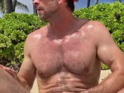 Oahu Hawaii beach boner 11/16