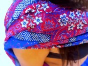 My Big Ass & Big Boobs MILF Arab Want to Be My Indian Maid, She wearing Desi Saree 14/16